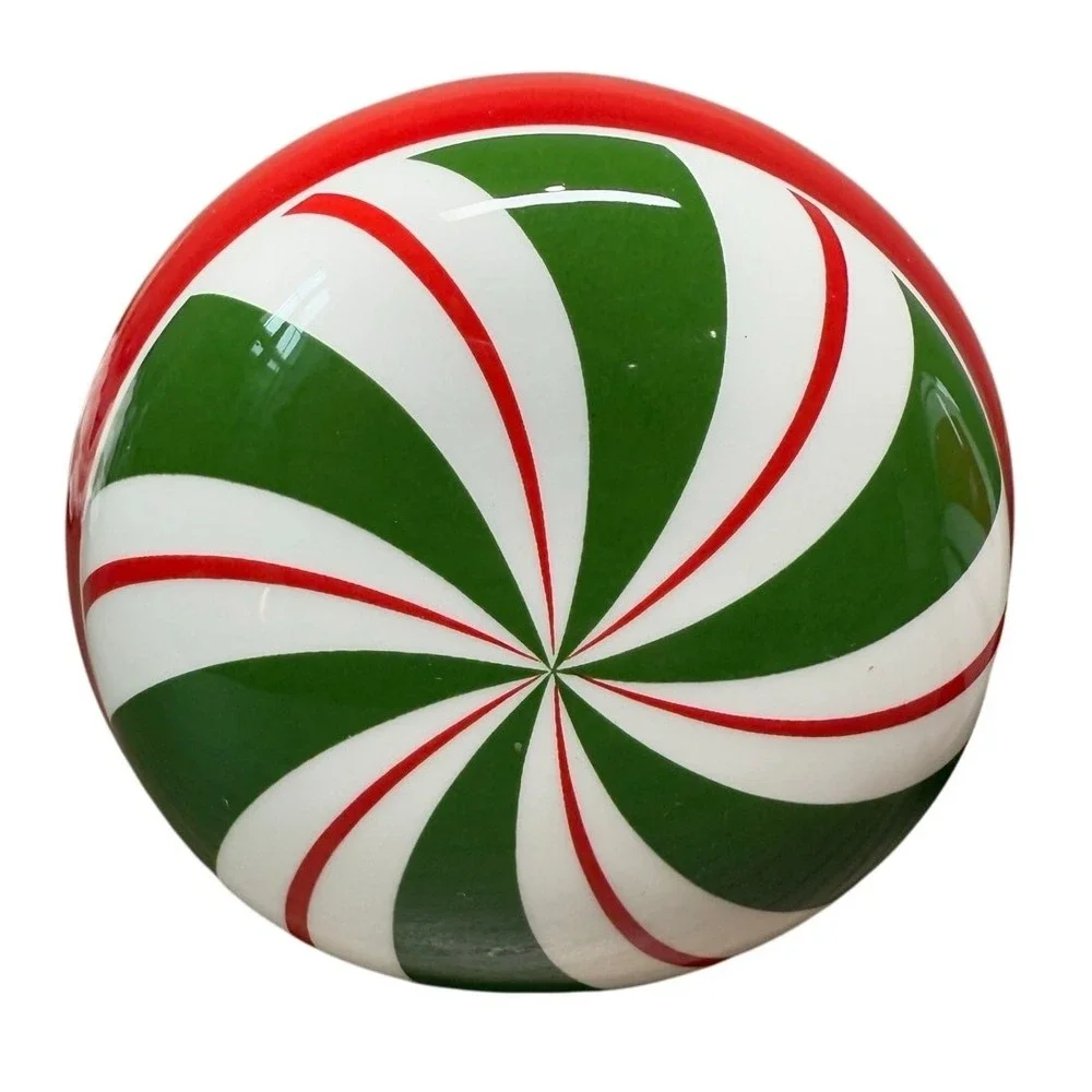 Pier 1 Imports Candy Cane Salt Pepper Shakers Christmas Peppermint‎ Stoneware